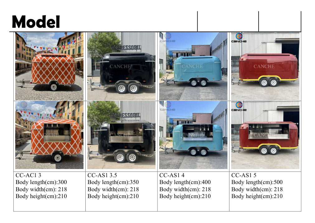 CC-AC1 Colour Airstream Food Trailer supplier catalogue image page 6