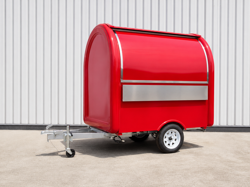 AI-polished CC-D165 Round Compact Food Trailer product hero image