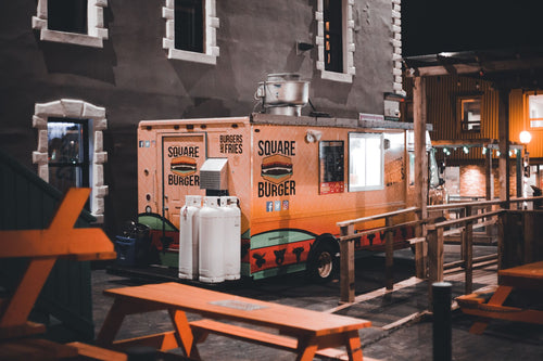 Burger Food Truck UK - Mobile Grill Catering Trailer