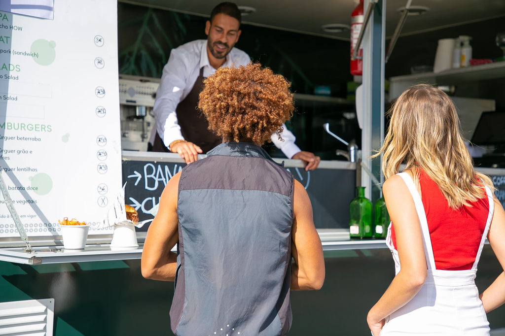 Healthy food food truck design reference 2