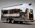 Stainless mobile bar and drinks trailer for UK events